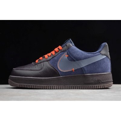 Nike Erkek Air Force 1 Low Bordo / Gri / Mavi Kaykay Ayakkabı Türkiye - 55OETDF1